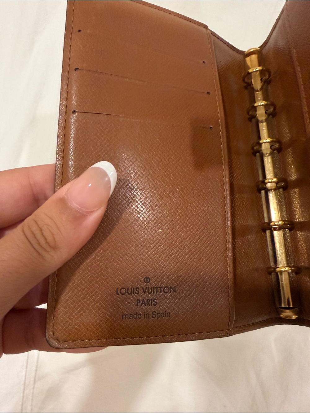 Authentic Vintage Louis Vuitton Agenda - Small Size - Picture 4 of 6